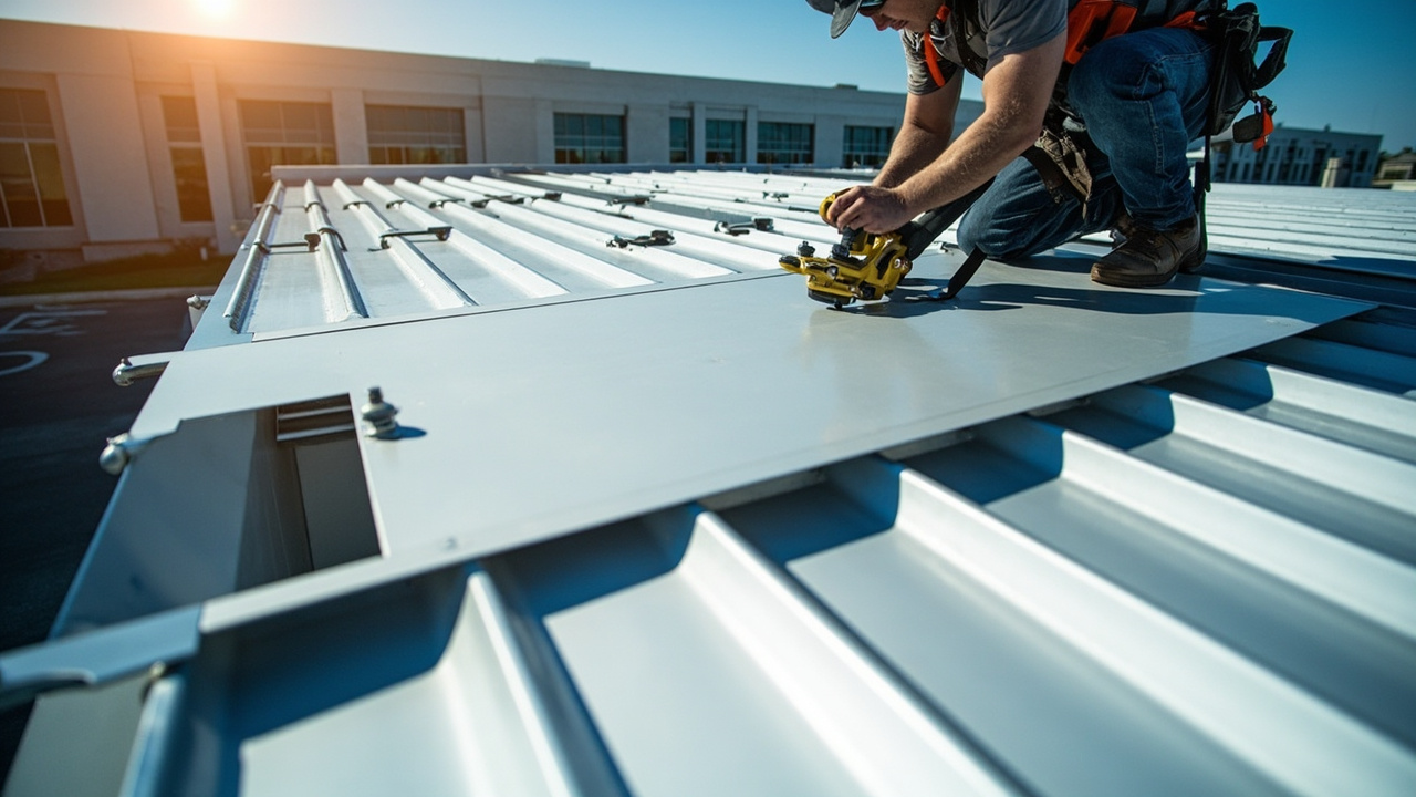 Metal Retrofit Roofing in Indianapolis | Zero Downtime Commercial Reroofing for Industrial Facilities