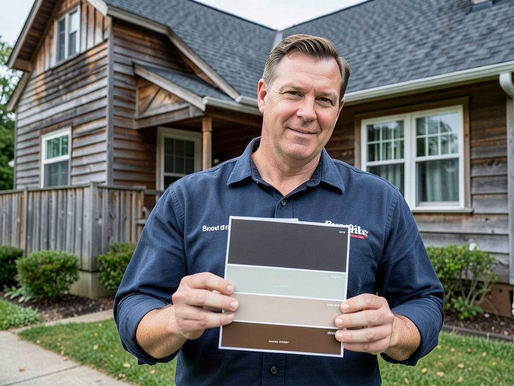 Choosing a shingle color that matches the vibe of