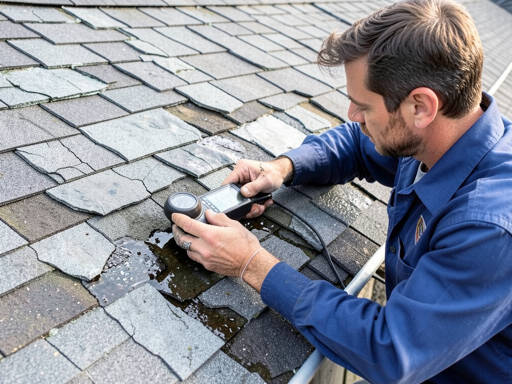 Comparing pea sized versus marble sized hail damage on your Carmel roof