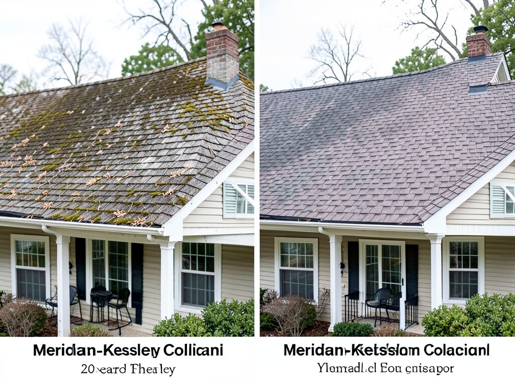 How much a high-end roof upgrade actually adds to the resale value of a home in Meridian-Kessler