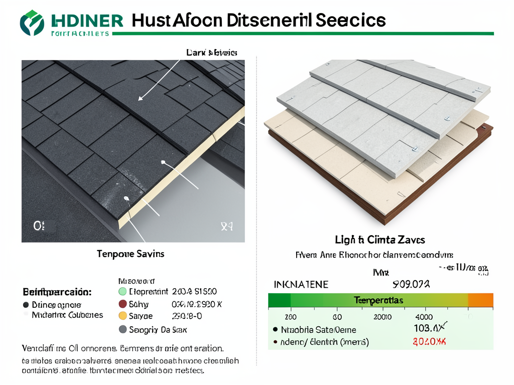 Switching to a light colored roof to lower cooling