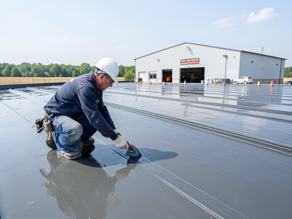 The smart way to extend the life of your warehouse roof in West Newton without a full tear-off