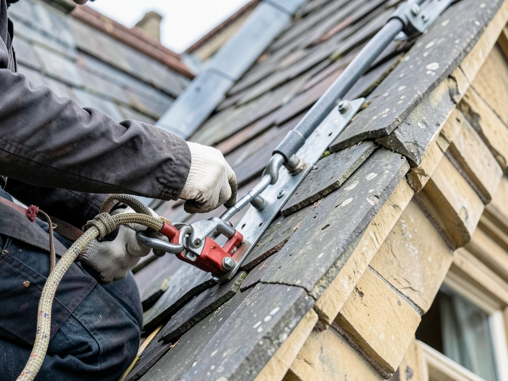 The specific challenges of roofing a high pitched